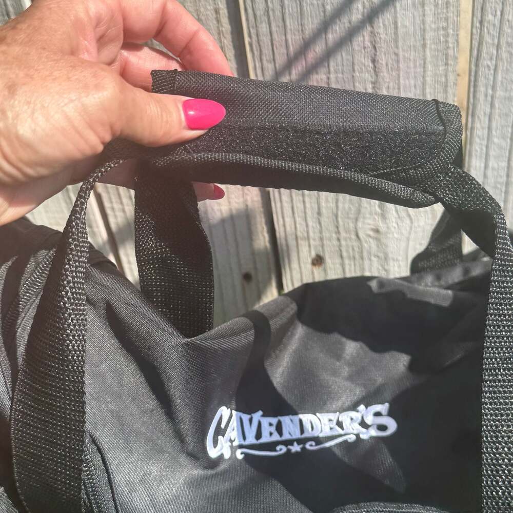 Wrangler NFR 2016 Las Vegas ProRodeo Justin Boots Red Black Duffel Travel Bag - Picture 6 of 9